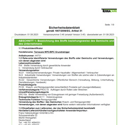 Sicherheitsdatenblatt WPC-/BPC-Grundreiniger