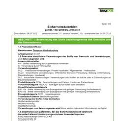 Sicherheitsdatenblatt Hirnholz-Schutz