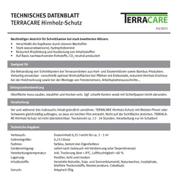 Technisches Datenblatt Hirnholz-Schutz